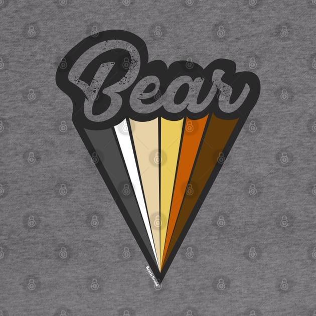 Gay Bear Pride Super Hero | Bear Chasers & Admirers | BearlyBrand by The Bearly Brand